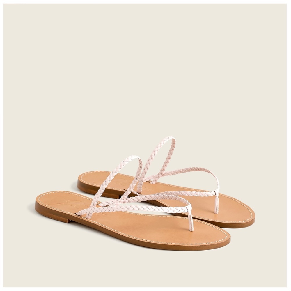 J. Crew Capri Braided-strap Flip-flops